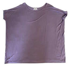 Piko 1988 Purple Oversized Boxy Short Sleeve T-Shirt
